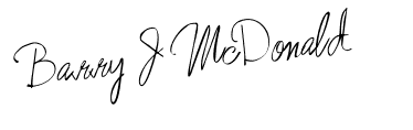 Barry Signature