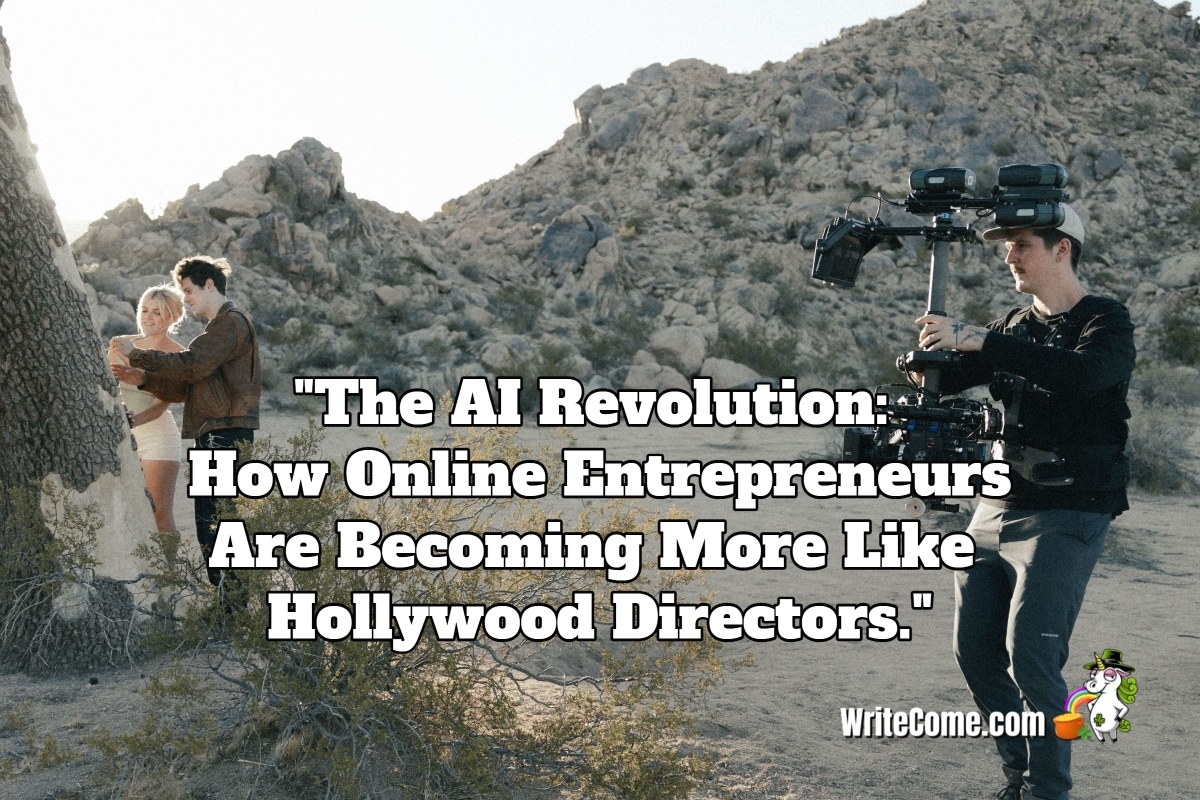 The AI Revolution: How Online Entrepreneurs Are Becoming More Like Hollywood Directors