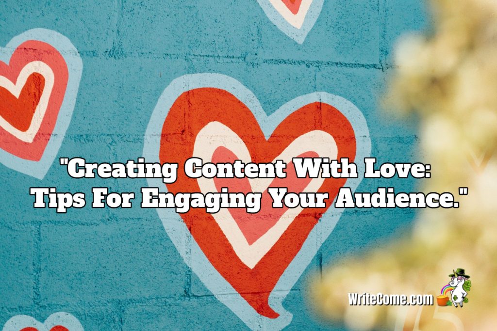 Creating Content With Love: Tips For Engaging Your Audience